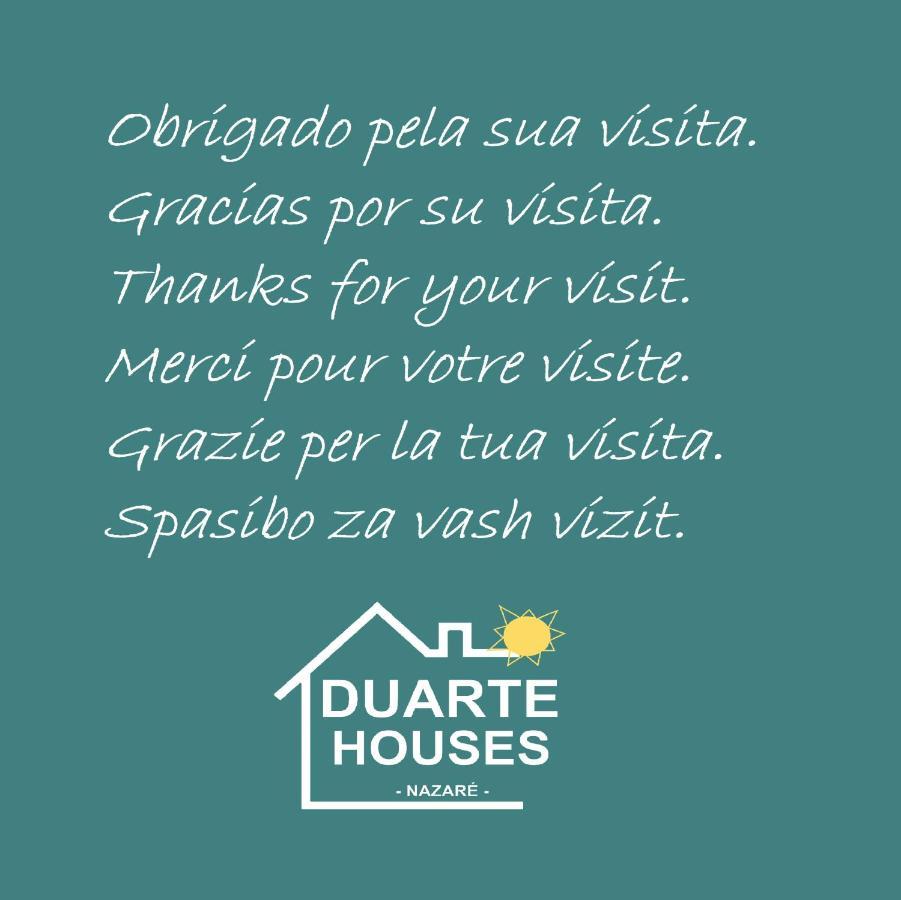 Duarte Houses T2 - Com Vista Mar Nazare Exterior photo